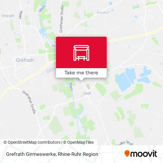 Grefrath Girmeswerke map
