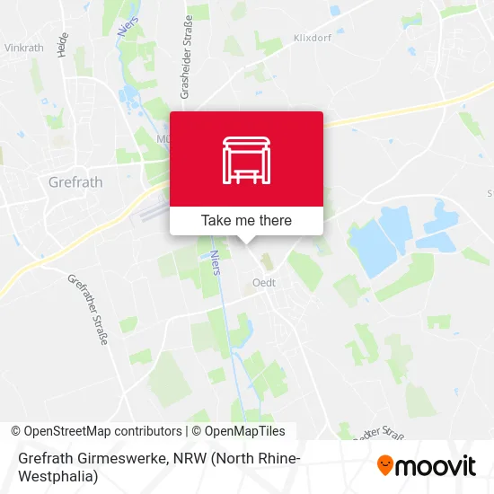Карта Grefrath Girmeswerke