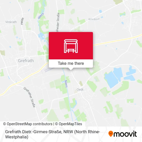 Карта Grefrath Dietr.-Girmes-Straße