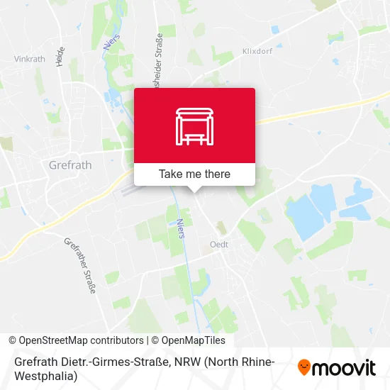 Карта Grefrath Dietr.-Girmes-Straße