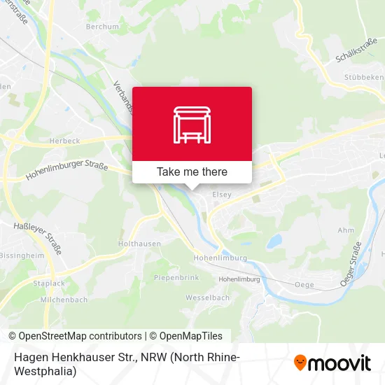 Hagen Henkhauser Str. map