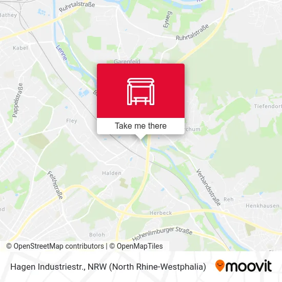 Карта Hagen Industriestr.