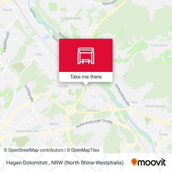 Карта Hagen Dolomitstr.
