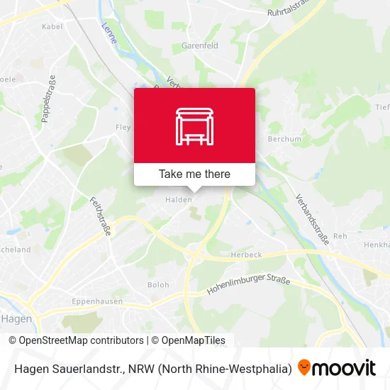 Карта Hagen Sauerlandstr.
