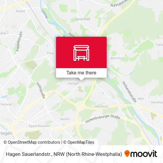 Карта Hagen Sauerlandstr.