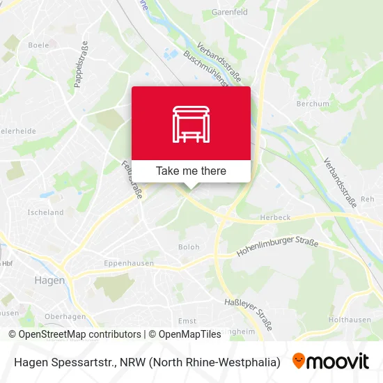 Карта Hagen Spessartstr.