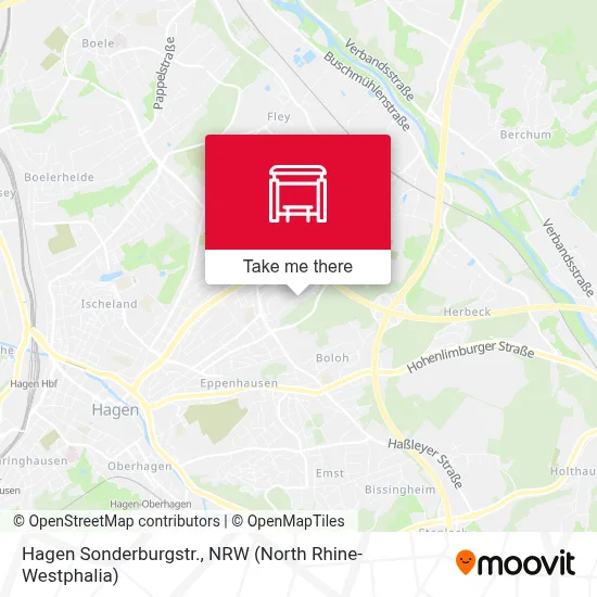 Hagen Sonderburgstr. map