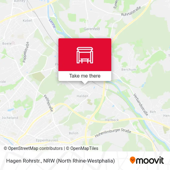 Карта Hagen Rohrstr.