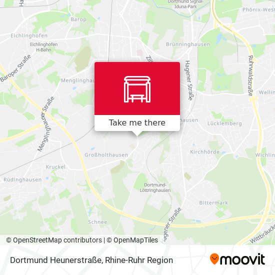 Dortmund Heunerstraße map