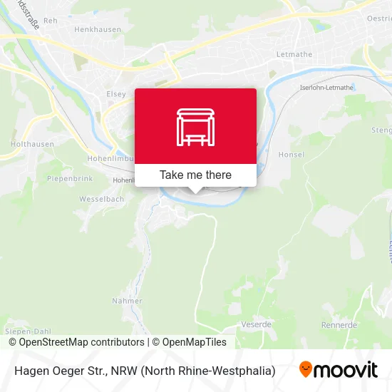 Карта Hagen Oeger Str.