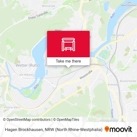 Hagen Brockhausen map