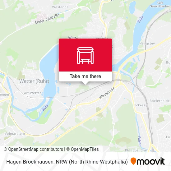 Hagen Brockhausen map