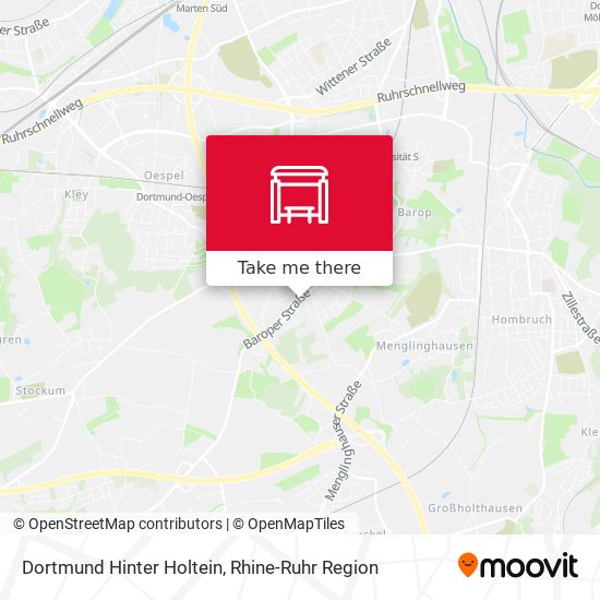 Dortmund Hinter Holtein map