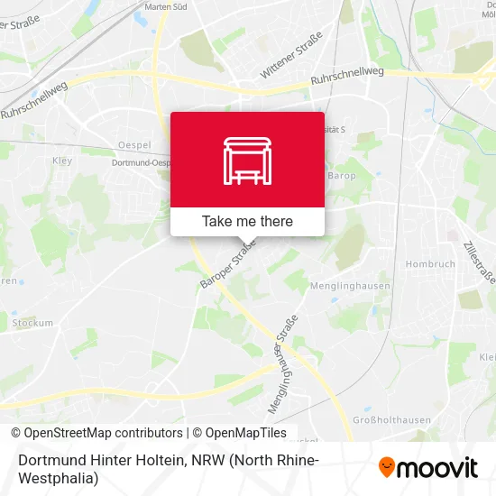 Карта Dortmund Hinter Holtein