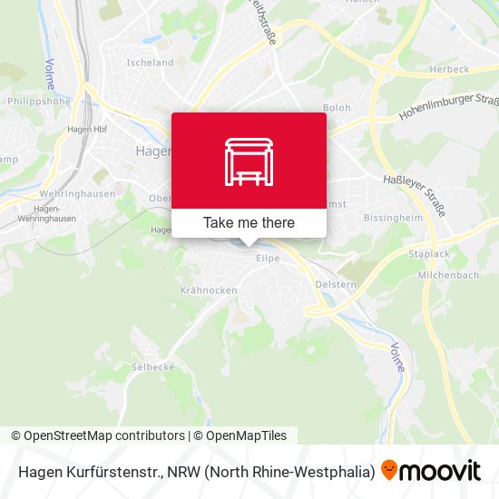 Hagen Kurfürstenstr. map