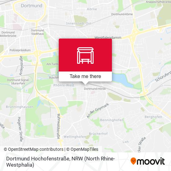 Dortmund Hochofenstraße map