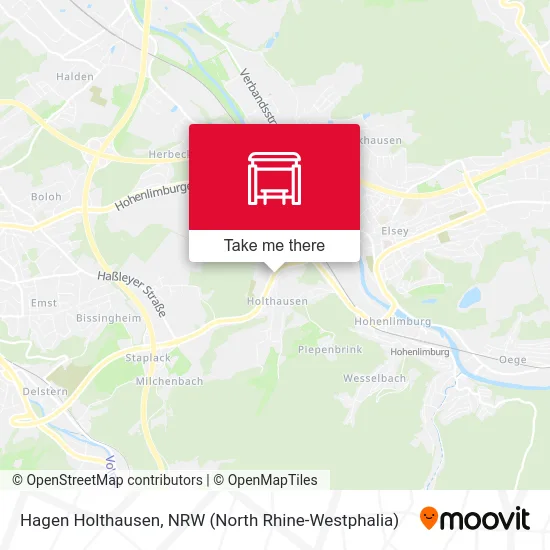 Hagen Holthausen map