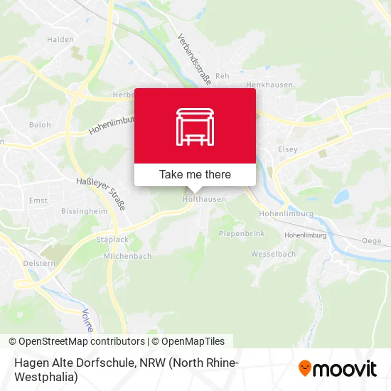 Карта Hagen Alte Dorfschule