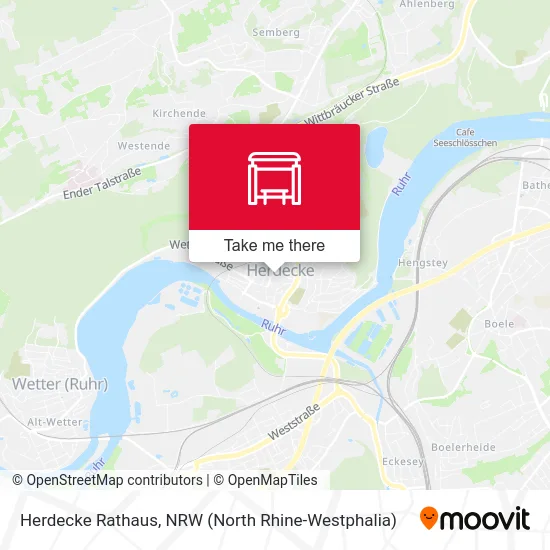 Herdecke Rathaus map