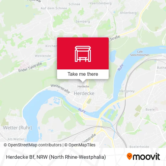 Карта Herdecke Bf
