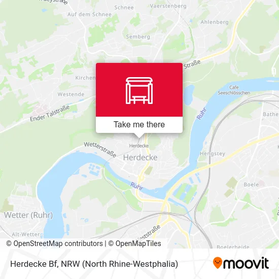 Карта Herdecke Bf