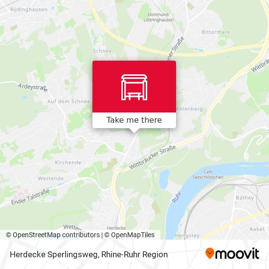 Herdecke Sperlingsweg map