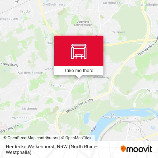 Карта Herdecke Walkenhorst