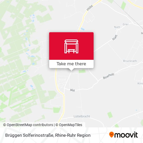 Brüggen Solferinostraße map