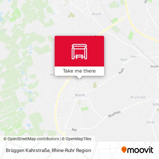Brüggen Kahrstraße map