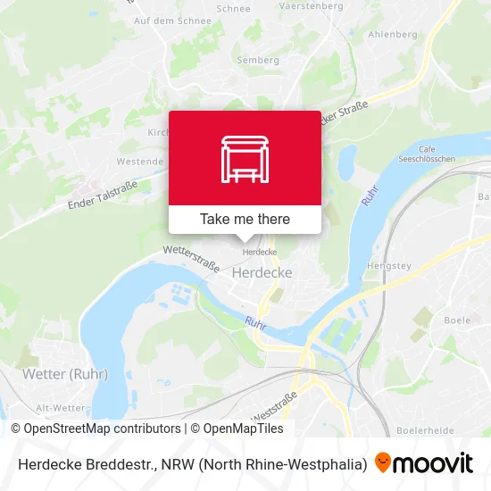 Herdecke Breddestr. map