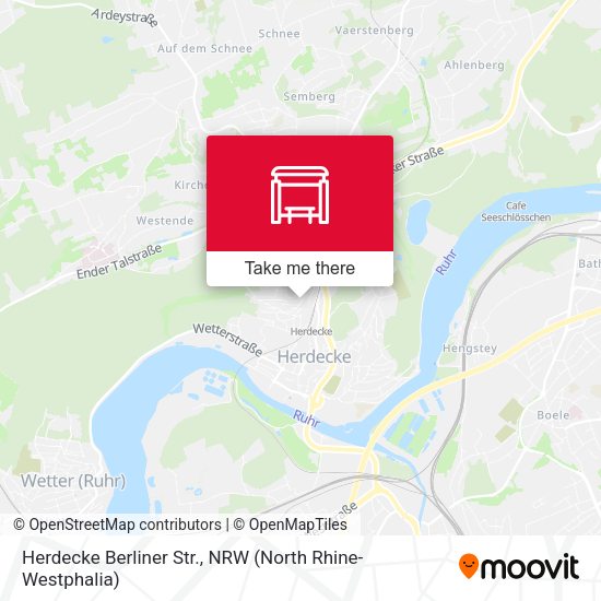 Карта Herdecke Berliner Str.
