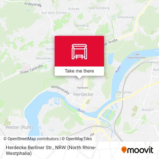 Карта Herdecke Berliner Str.