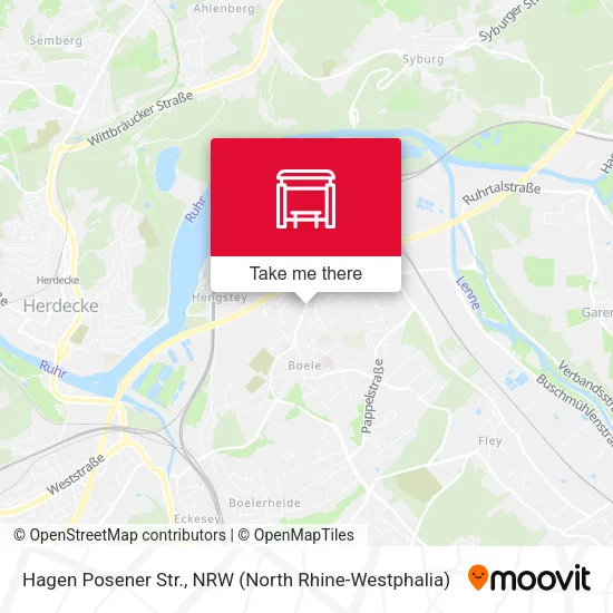 Карта Hagen Posener Str.