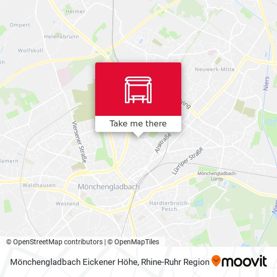 Mönchengladbach Eickener Höhe map