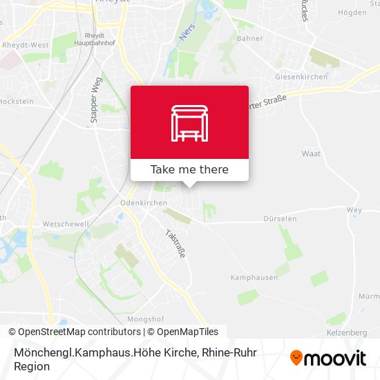 Mönchengl.Kamphaus.Höhe Kirche map