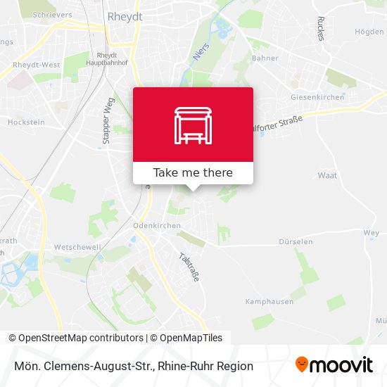 Mön. Clemens-August-Str. map