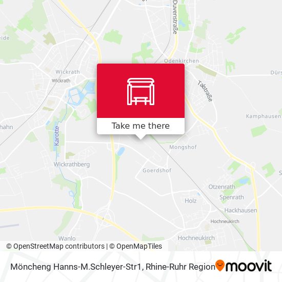 Möncheng Hanns-M.Schleyer-Str1 map