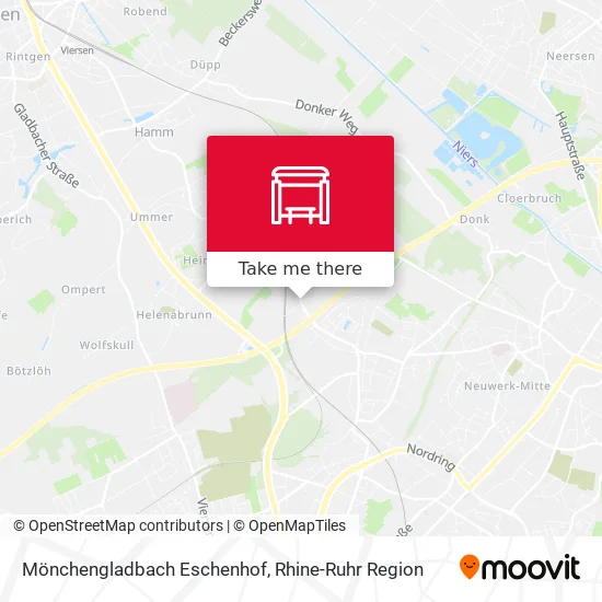 Карта Mönchengladbach Eschenhof