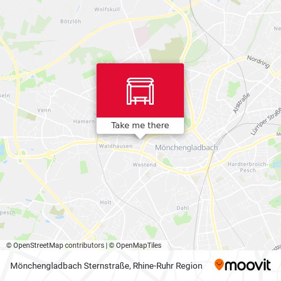 Mönchengladbach Sternstraße map
