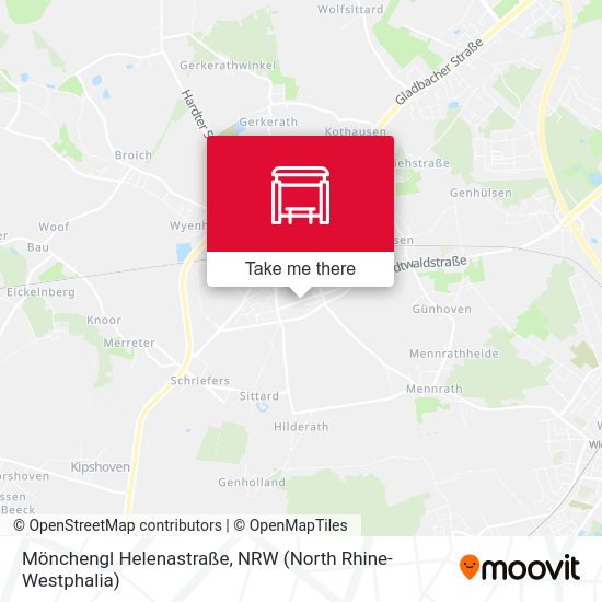 Mönchengl Helenastraße map