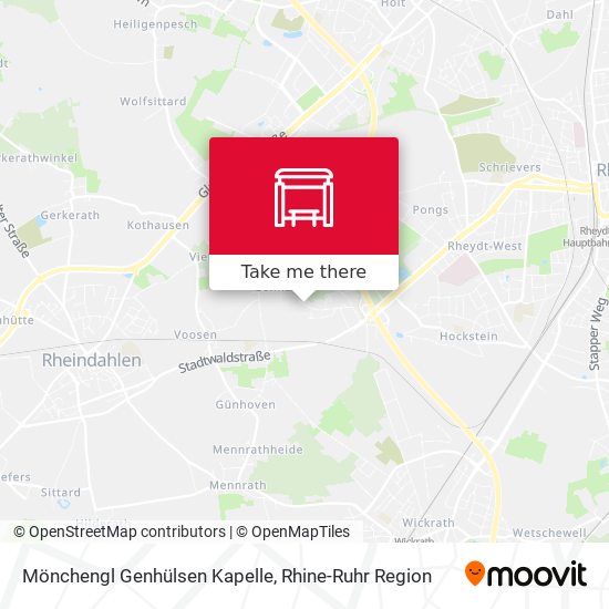Mönchengl Genhülsen Kapelle map