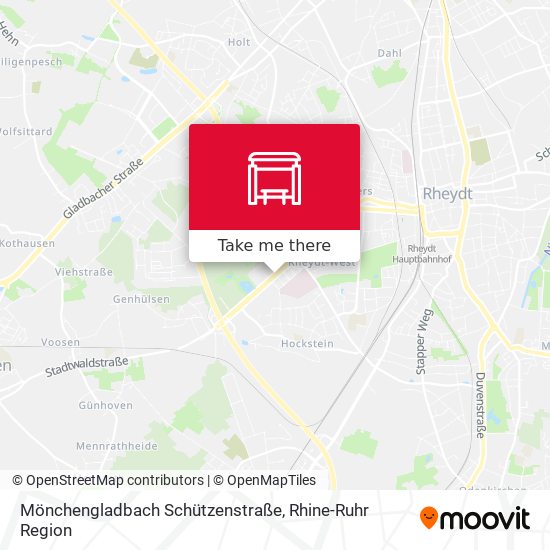 Mönchengladbach Schützenstraße map