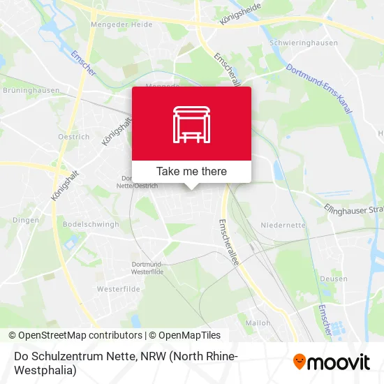 Карта Do Schulzentrum Nette