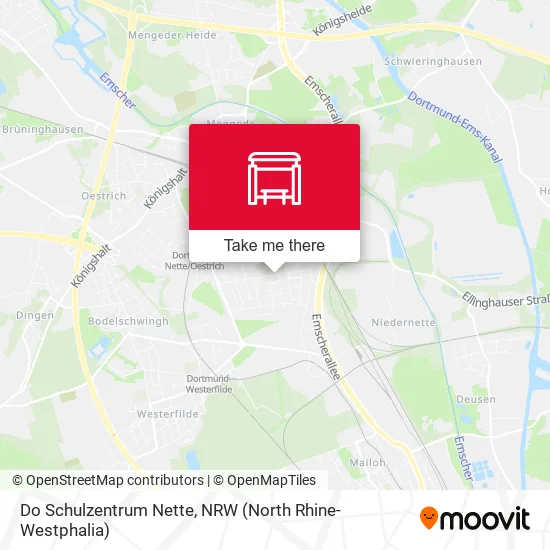 Карта Do Schulzentrum Nette