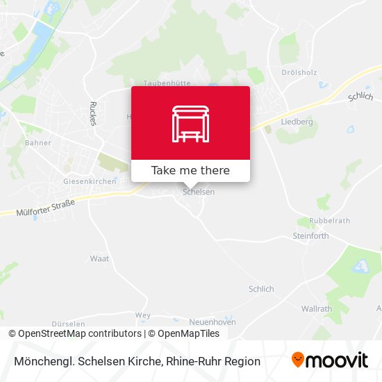 Mönchengl. Schelsen Kirche map