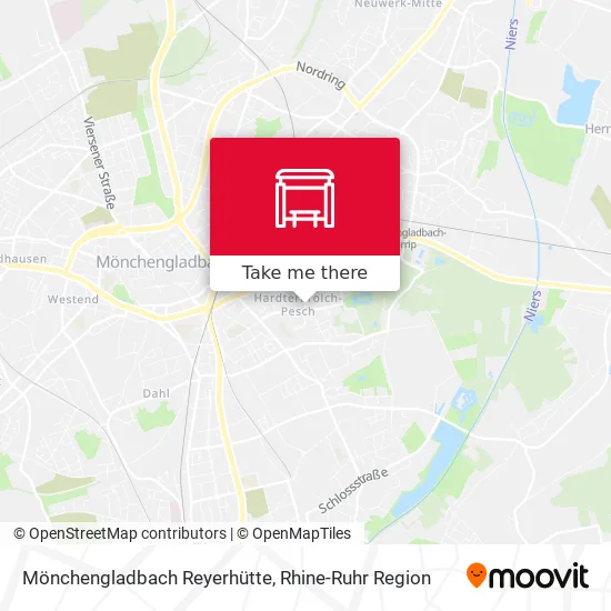 Карта Mönchengladbach Reyerhütte