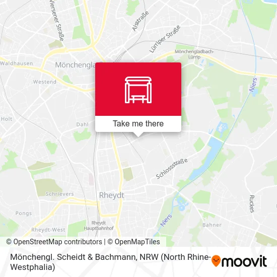 Карта Mönchengl. Scheidt & Bachmann