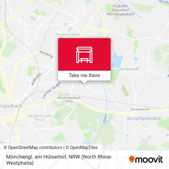 Карта Mönchengl. am Hülserhof