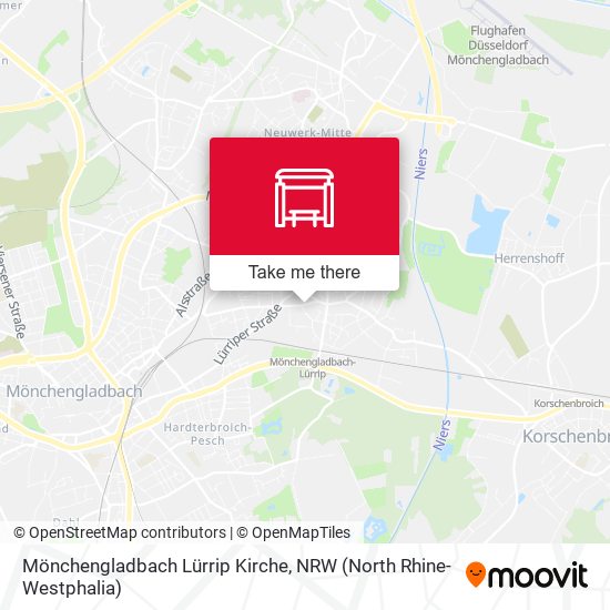 Mönchengladbach Lürrip Kirche map