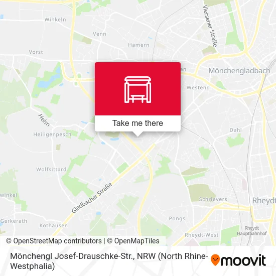 Карта Mönchengl Josef-Drauschke-Str.